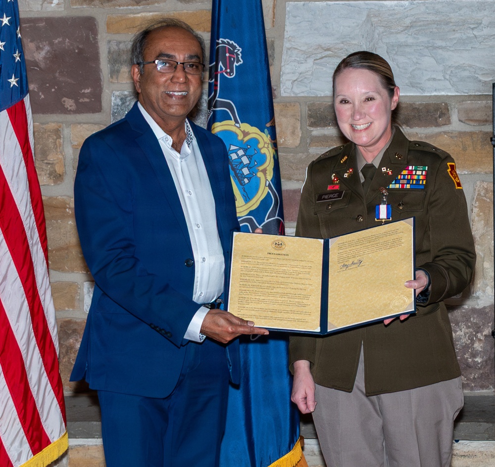 Pierce retires after more than 23 years of service