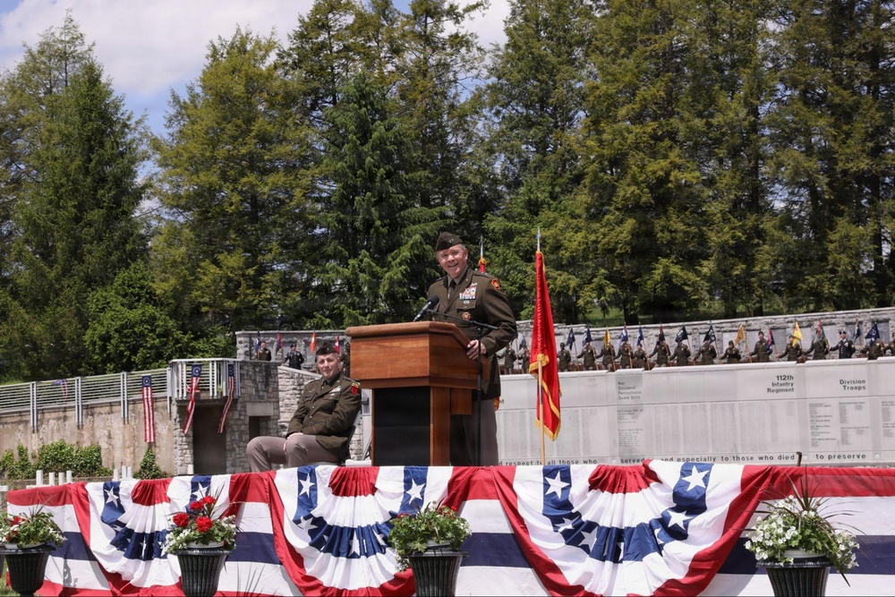 28th Infantry Division Honors Fallen in Boalsburg, PA