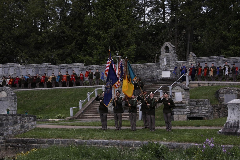 28th Infantry Division Honors Fallen in Boalsburg, PA