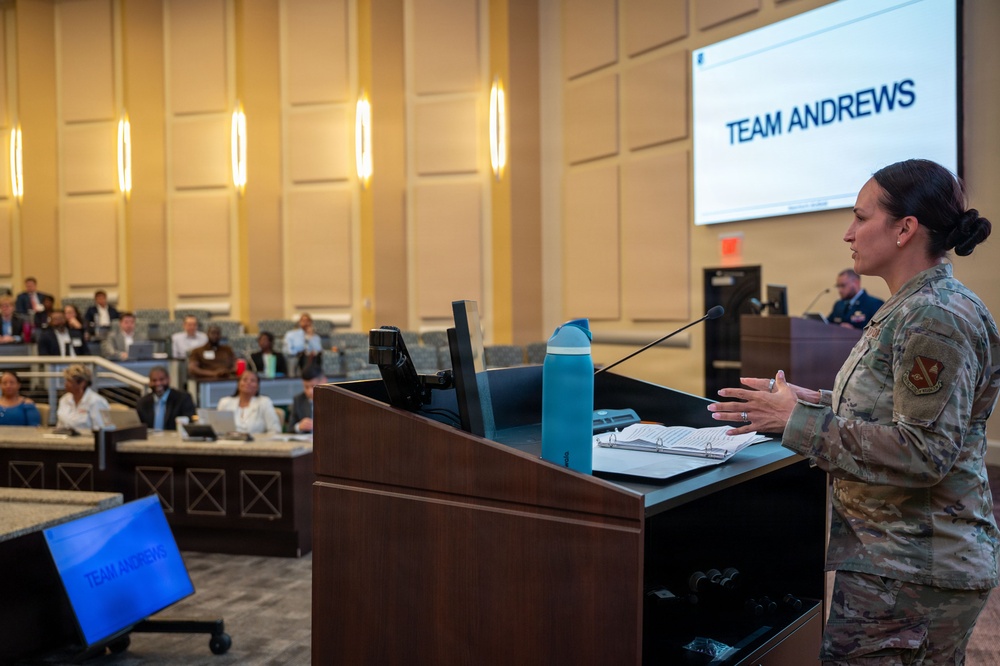 Joint Base Andrews strengthens partnerships at 2026 AFDW Small Business Summit