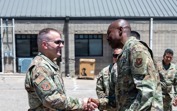 Recognizing Excellence: 20th Air Force Leadership Visits Kirtland's 377th Air Base Wing