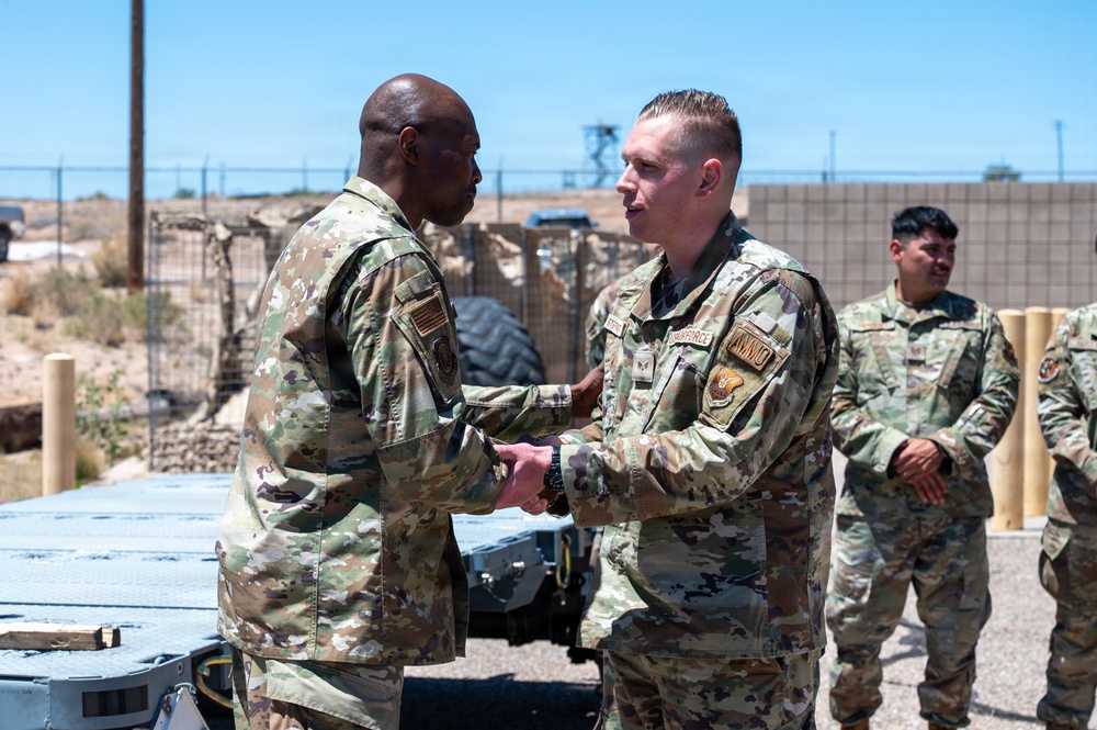 Recognizing Excellence: 20th Air Force Leadership Visits Kirtland's 377th Air Base Wing