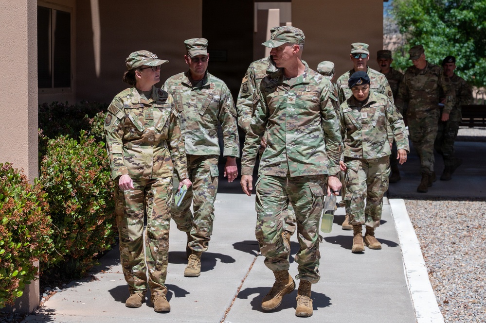 Recognizing Excellence: 20th Air Force Leadership Visits Kirtland's 377th Air Base Wing