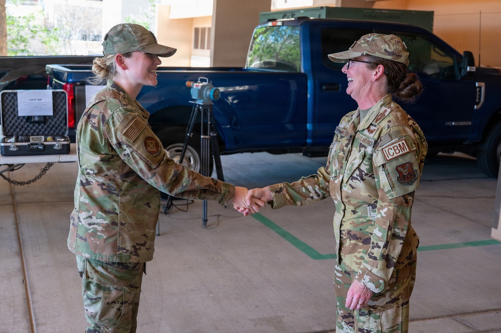 Recognizing Excellence: 20th Air Force Leadership Visits Kirtland's 377th Air Base Wing