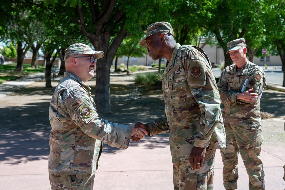 Recognizing Excellence: 20th Air Force Leadership Visits Kirtland's 377th Air Base Wing