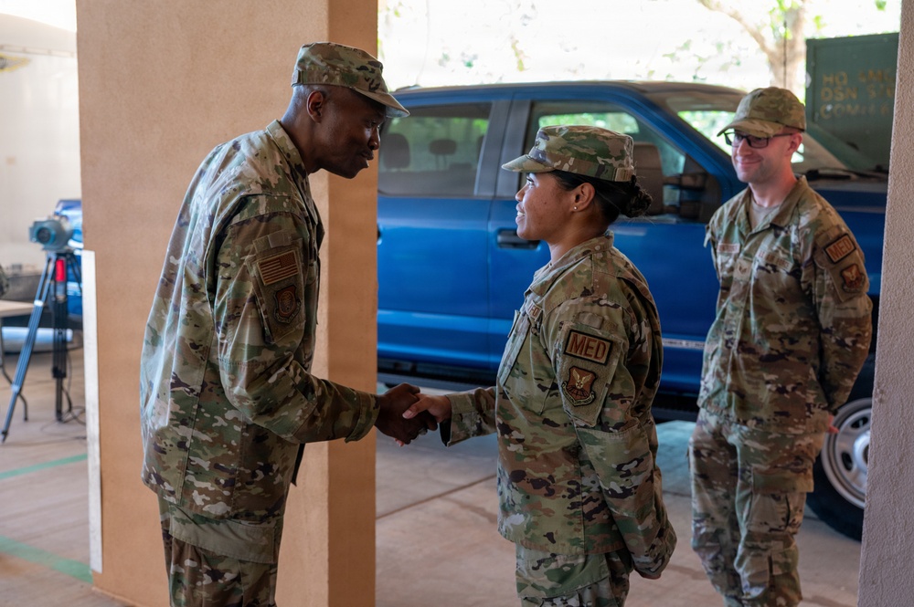 Recognizing Excellence: 20th Air Force Leadership Visits Kirtland's 377th Air Base Wing