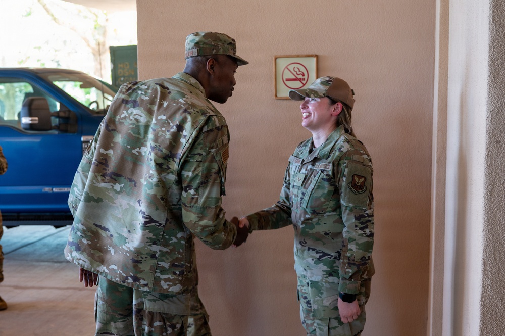Recognizing Excellence: 20th Air Force Leadership Visits Kirtland's 377th Air Base Wing