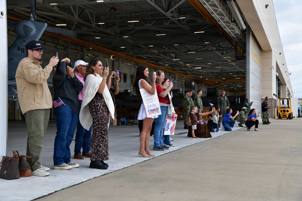 HSM-70 SPARTANS Combat Element 3 returned home to Naval Air Station Jacksonville