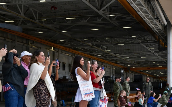 HSM-70 SPARTANS Combat Element 3 returned home to Naval Air Station Jacksonville