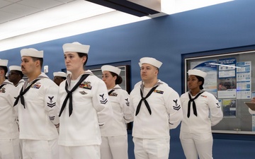 Navy Medicine Readiness and Training Unit Groton Conducts Whites Inspection