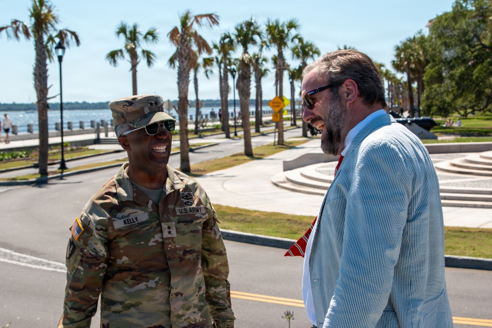 USACE Maj. Gen. Discusses Charleston Peninsula Project With City Leadership