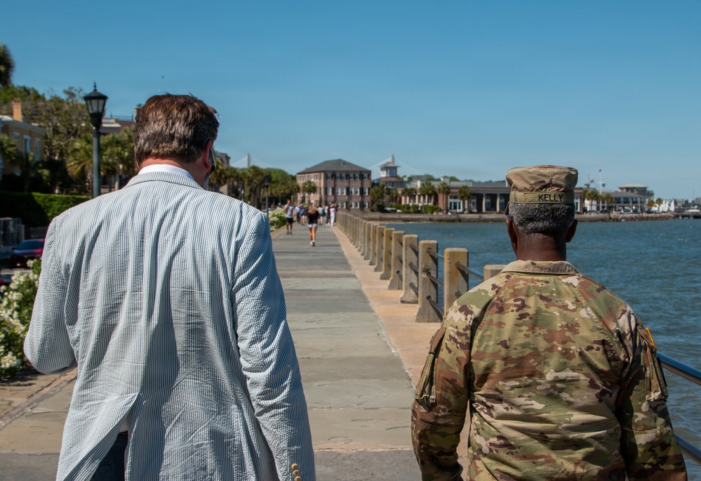 USACE Maj. Gen. Discusses Charleston Peninsula Project With City Leadership