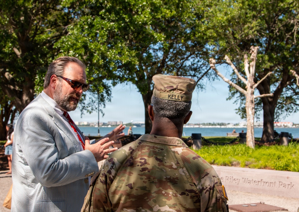 USACE Maj. Gen. Discusses Charleston Peninsula Project With City Leadership