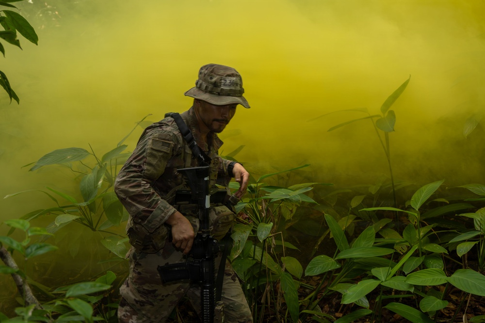 Candidates Push Through Final Jungle Obstacles During JOTC-P