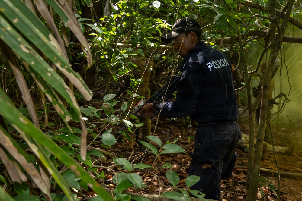 Candidates Push Through Final Jungle Obstacles During JOTC-P