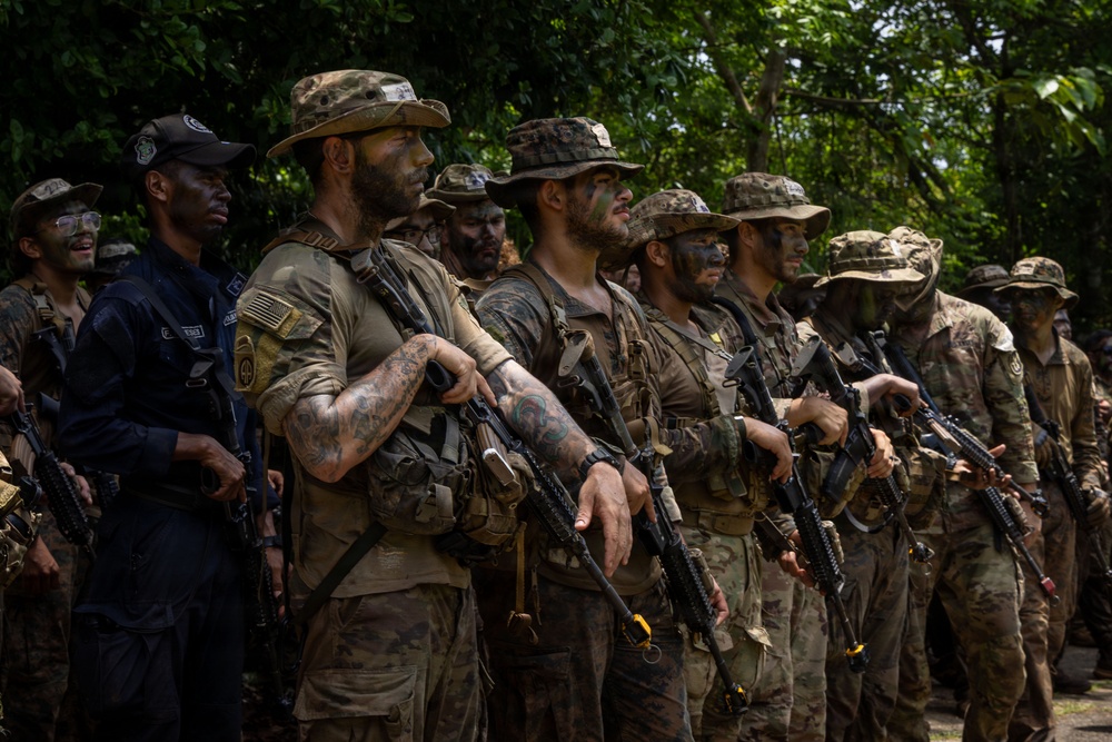 Candidates Push Through Final Jungle Obstacles During JOTC-P