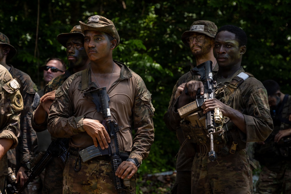 Candidates Push Through Final Jungle Obstacles During JOTC-P