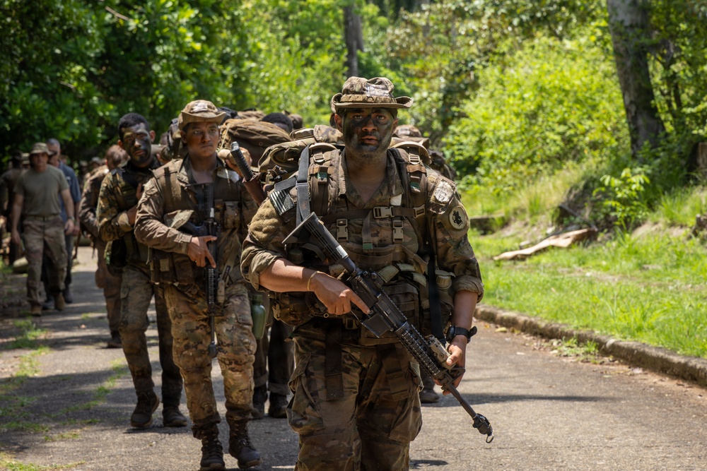 Candidates Push Through Final Jungle Obstacles During JOTC-P