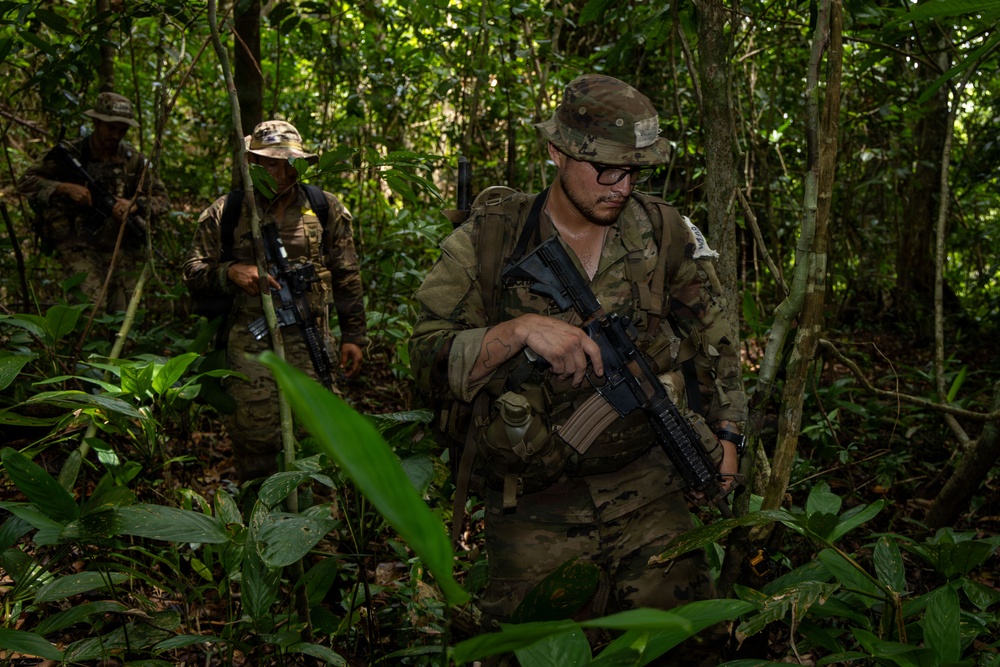 Candidates Push Through Final Jungle Obstacles During JOTC-P