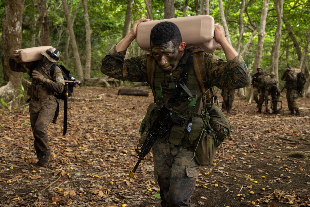 Candidates Push Through Final Jungle Obstacles During JOTC-P
