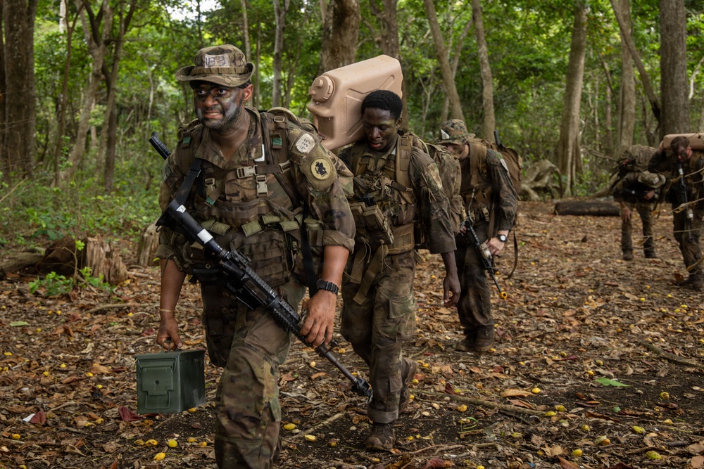 Candidates Push Through Final Jungle Obstacles During JOTC-P
