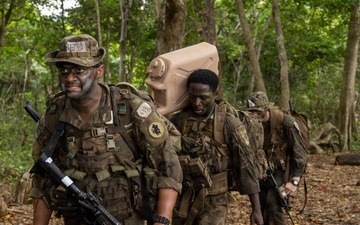 First U.S. Airman Graduates from the Jungle Operations Training Course - Panama