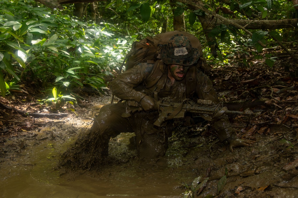 Candidates Push Through Final Jungle Obstacles During JOTC-P