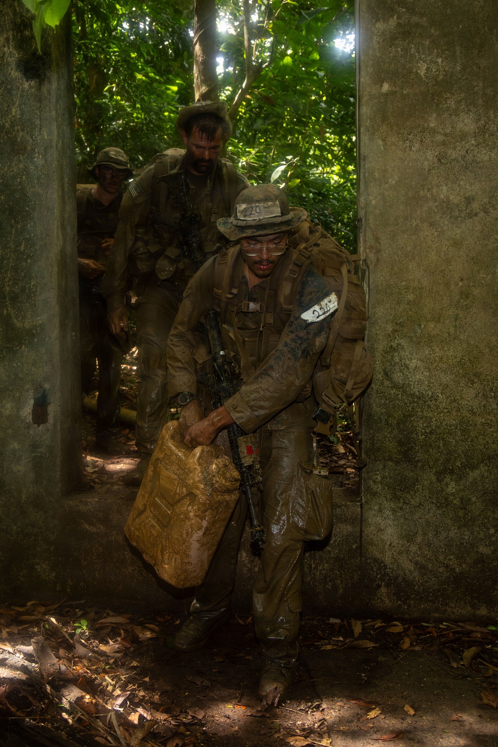 Candidates Push Through Final Jungle Obstacles During JOTC-P