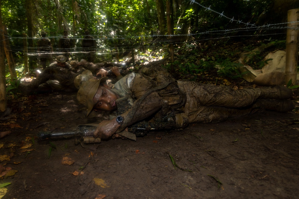 Candidates Push Through Final Jungle Obstacles During JOTC-P