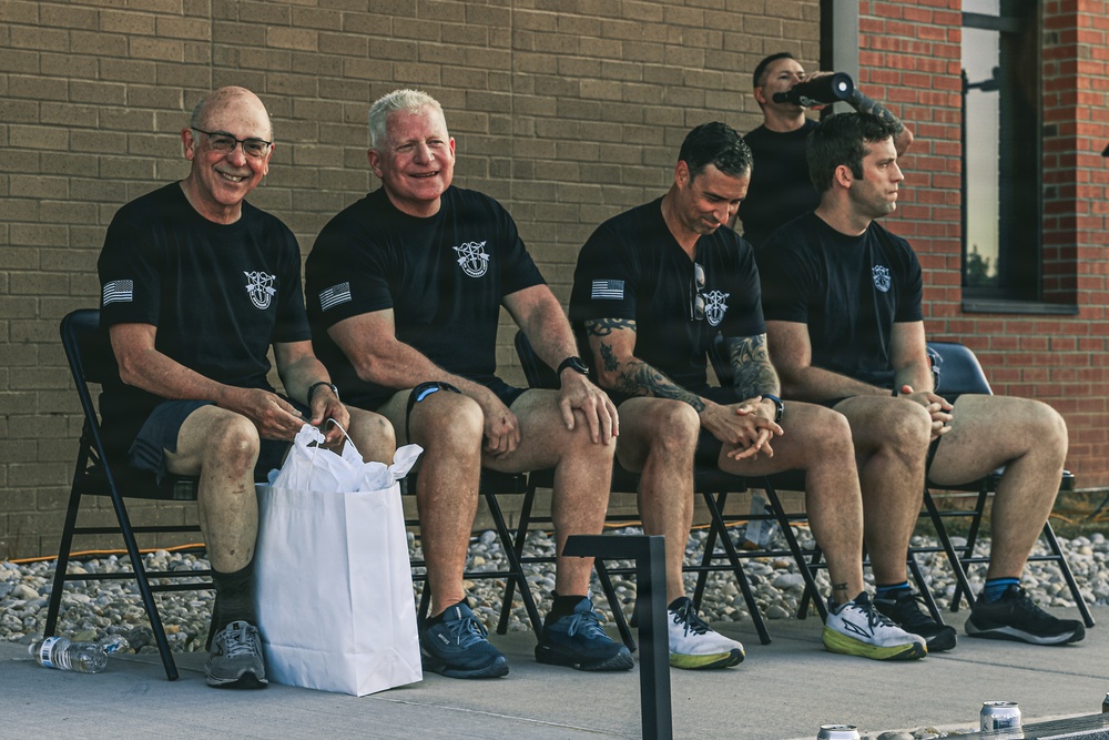 3rd Special Forces Group (Airborne) Soldiers honor Staff Sgt. Robert J. Miller during annual memorial 5K