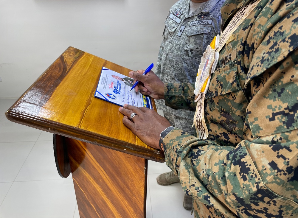 3rd MAW AWC KLE with PAF ADC, 5th FW, 960th AMDW, VMU-1 Det