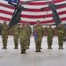 3-501st AHB, 1AD CAB furls the Chaos Company colors