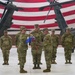 3-501st AHB, 1AD CAB furls the Chaos Company colors