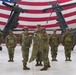 3-501st AHB, 1AD CAB furls the Chaos Company colors