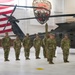 3-501st AHB, 1AD CAB furls the Chaos Company colors