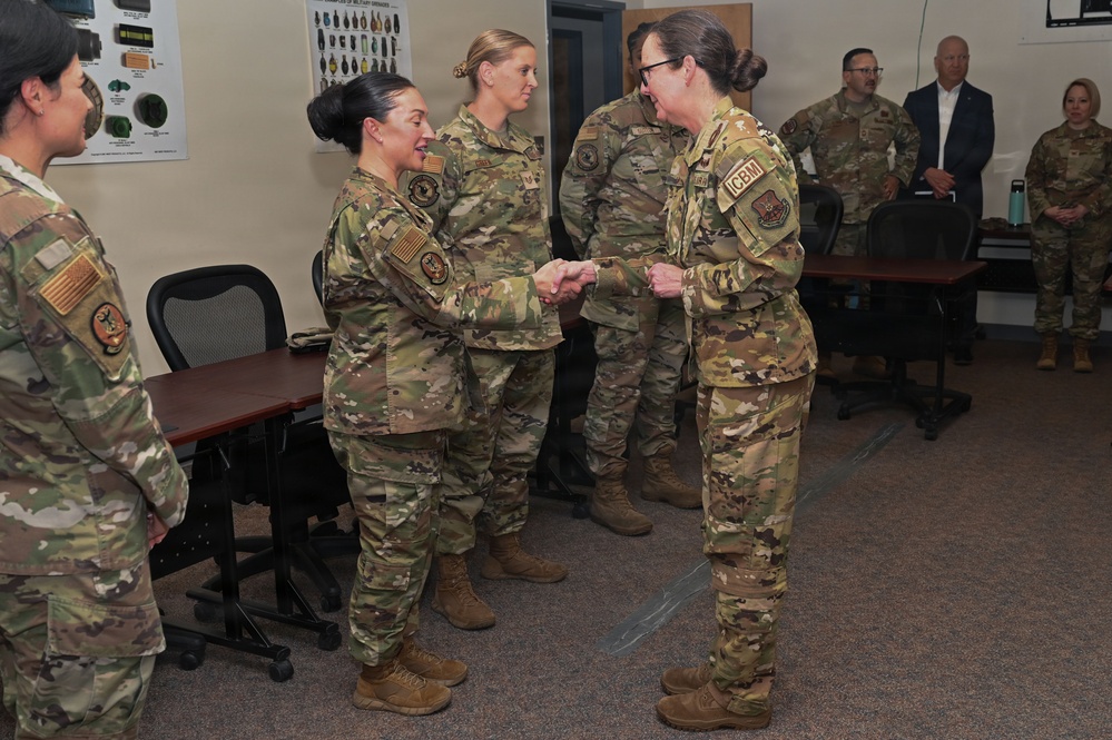 Recognizing Excellence: 20th Air Force Leadership Visits Kirtland's 377th Air Base Wing