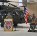 3-501st AHB, 1AD CAB furls the Chaos Company colors