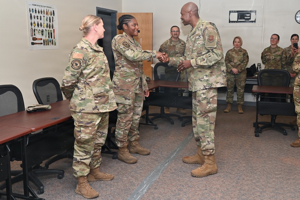 Recognizing Excellence: 20th Air Force Leadership Visits Kirtland's 377th Air Base Wing