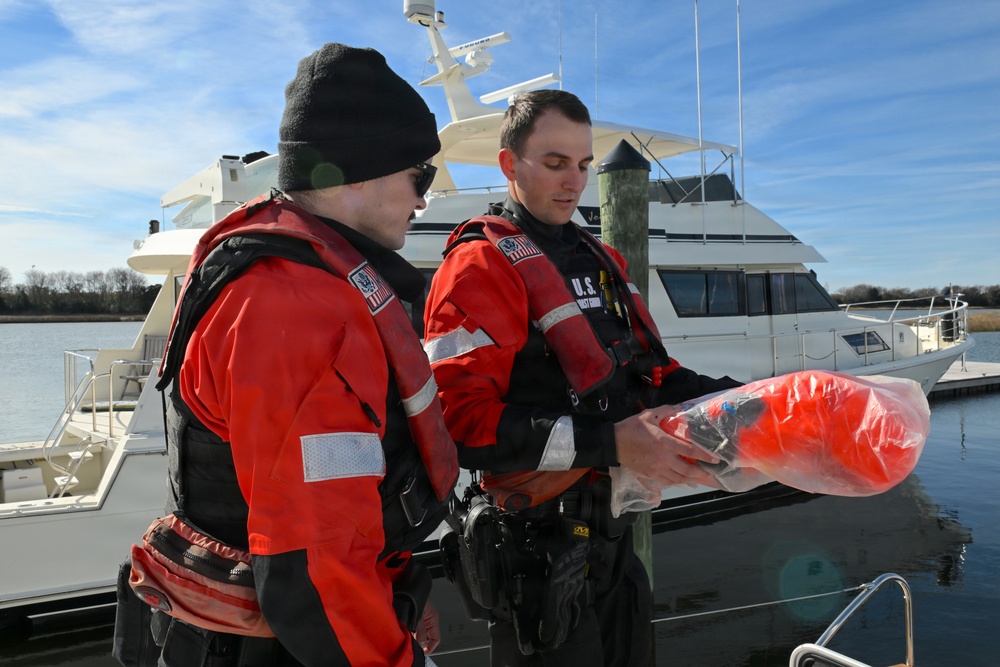 Coast Guard conducts routine operations in North Carolina