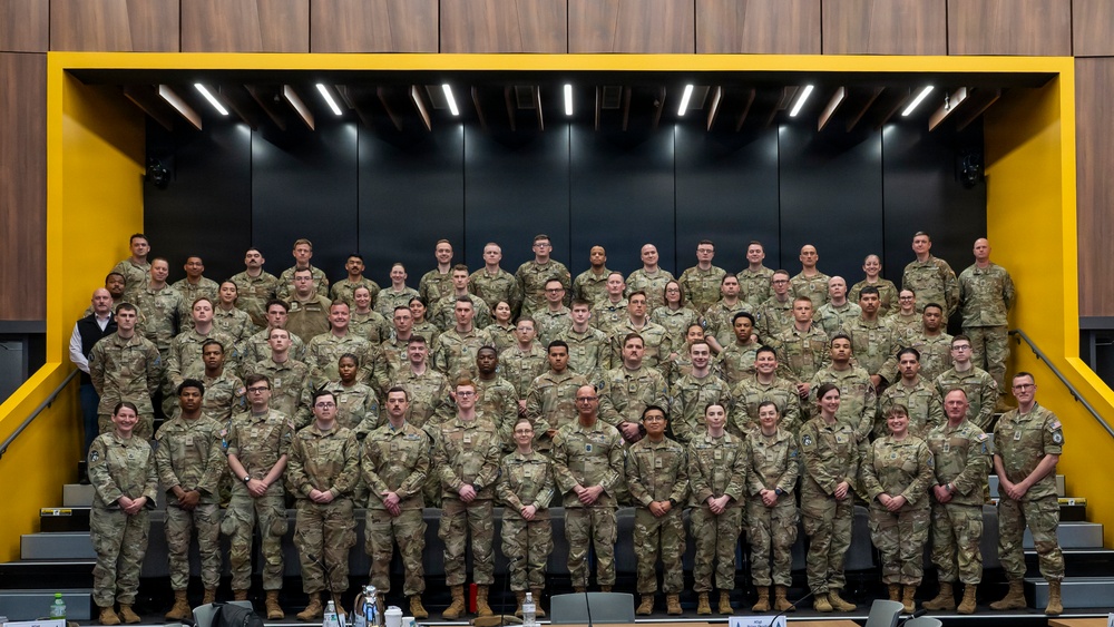 Chief Master Sergeant of the Space Force visit NSIC