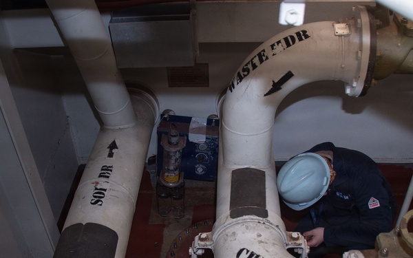 USS Ronald Reagan (CVN 76) Sailor Opens A Void Space