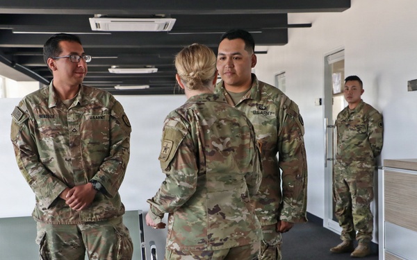 Army Deputy G-4 Tours Agila Port Facilities