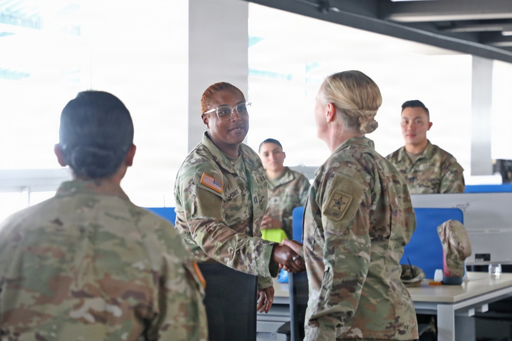 Army Deputy G-4 Tours Agila Port Facilities