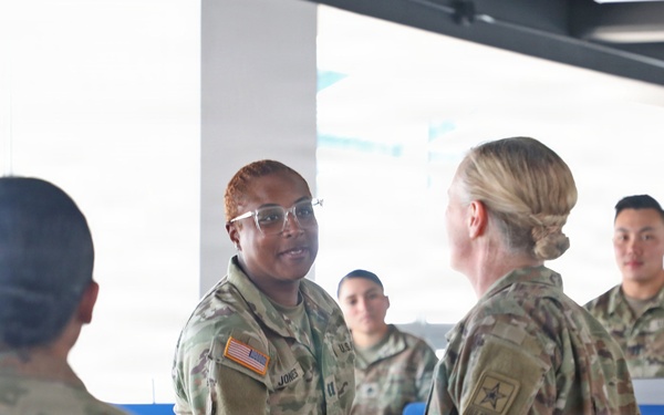 Army Deputy G-4 Tours Agila Port Facilities