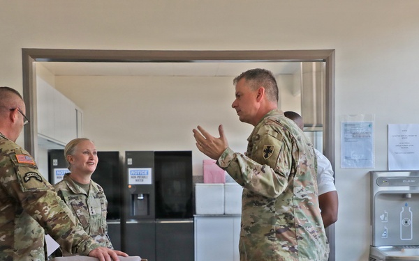 Army Deputy G-4 Tours Agila Port Facilities