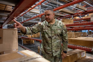 A warehouse expansion benefits the ANA