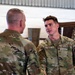 515th AMOW and 735th AMS Airmen Brief CMSAF Wolfe on Global Mobility Operations