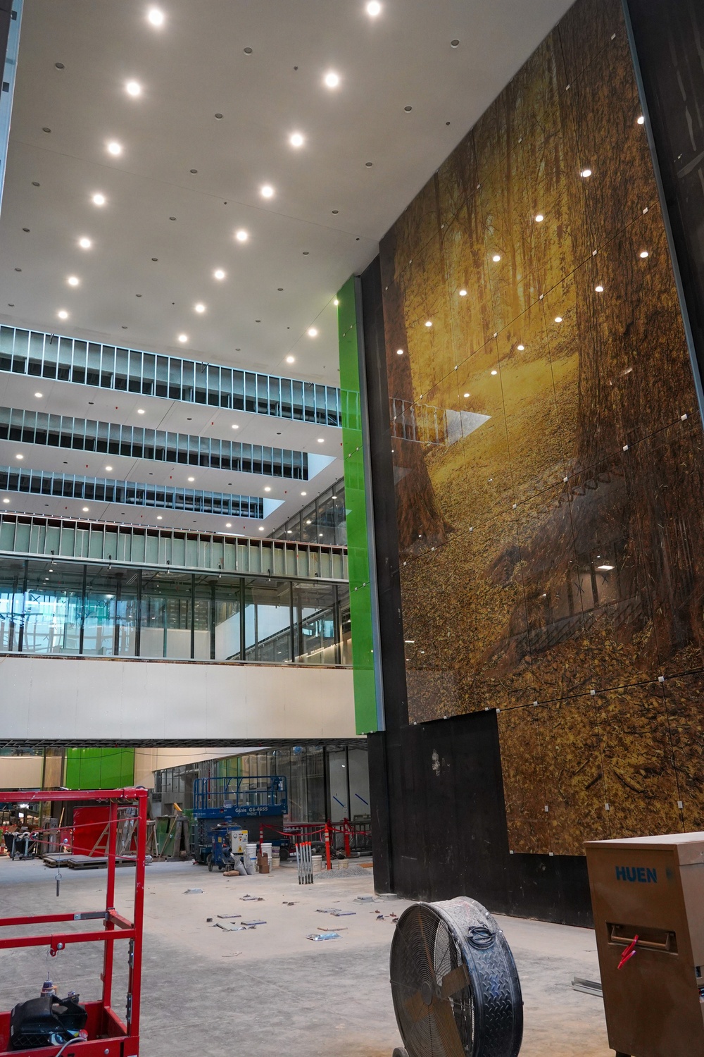Construction continues on the Louisville Medical Center May 13, 2026
