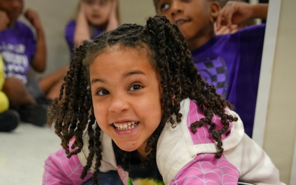 U.S. Army Field Band visits CDCs for Month of the Military Child
