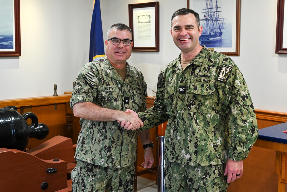 RDML Mutty Visit